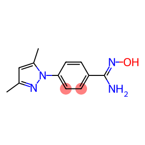 4-(3,5-dimethyl-1H-pyrazol-1-yl)-N'-hydroxybenzene-1-carboximidamide