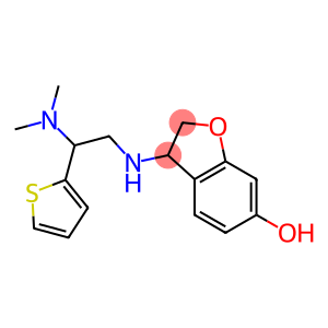 3-{[2-(dimethylamino)-2-(thiophen-2-yl)ethyl]amino}-2,3-dihydro-1-benzofuran-6-ol