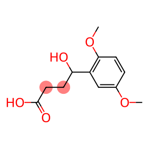 4-(2,5-dimethoxyphenyl)-4-hydroxybutanoic acid