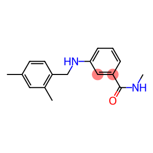 3-{[(2,4-dimethylphenyl)methyl]amino}-N-methylbenzamide