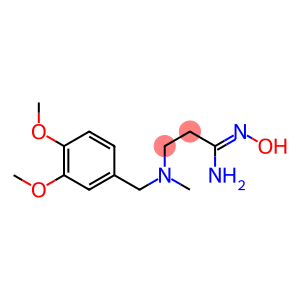 3-{[(3,4-dimethoxyphenyl)methyl](methyl)amino}-N'-hydroxypropanimidamide