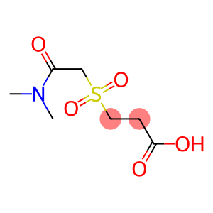 3-{[2-(dimethylamino)-2-oxoethyl]sulfonyl}propanoic acid