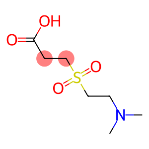 3-{[2-(dimethylamino)ethyl]sulfonyl}propanoic acid