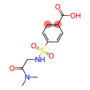 4-({[2-(dimethylamino)-2-oxoethyl]amino}sulfonyl)benzoic acid