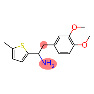 2-(3,4-dimethoxyphenyl)-1-(5-methylthiophen-2-yl)ethan-1-amine