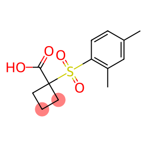 1-[(2,4-dimethylphenyl)sulfonyl]cyclobutanecarboxylic acid