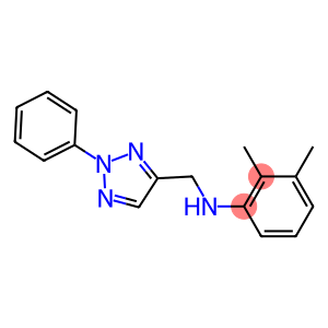 2,3-dimethyl-N-[(2-phenyl-2H-1,2,3-triazol-4-yl)methyl]aniline