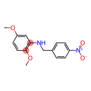 2,5-dimethoxy-N-[(4-nitrophenyl)methyl]aniline