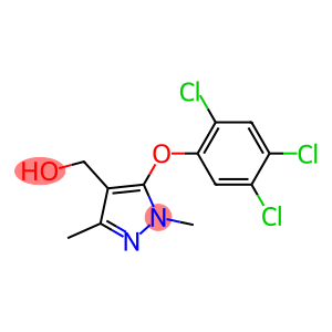 [1,3-dimethyl-5-(2,4,5-trichlorophenoxy)-1H-pyrazol-4-yl]methanol