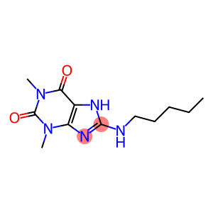 1,3-dimethyl-8-(pentylamino)-2,3,6,7-tetrahydro-1H-purine-2,6-dione