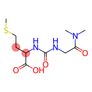 2-[({[2-(dimethylamino)-2-oxoethyl]amino}carbonyl)amino]-4-(methylthio)butanoic acid