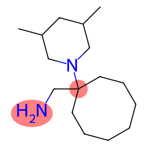 [1-(3,5-dimethylpiperidin-1-yl)cyclooctyl]methanamine