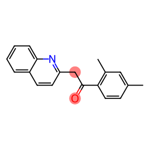 1-(2,4-dimethylphenyl)-2-(quinolin-2-yl)ethan-1-one