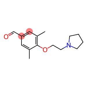 3,5-dimethyl-4-[2-(pyrrolidin-1-yl)ethoxy]benzaldehyde