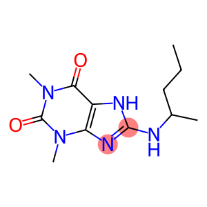 1,3-dimethyl-8-(pentan-2-ylamino)-2,3,6,7-tetrahydro-1H-purine-2,6-dione