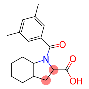 1-(3,5-dimethylbenzoyl)octahydro-1H-indole-2-carboxylic acid