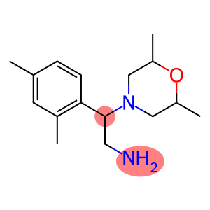 2-(2,6-dimethylmorpholin-4-yl)-2-(2,4-dimethylphenyl)ethanamine