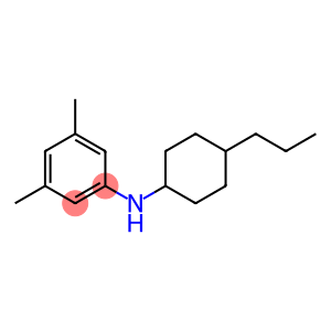 3,5-dimethyl-N-(4-propylcyclohexyl)aniline