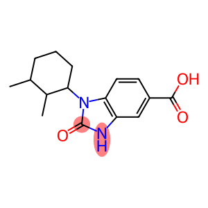 1-(2,3-dimethylcyclohexyl)-2-oxo-2,3-dihydro-1H-1,3-benzodiazole-5-carboxylic acid