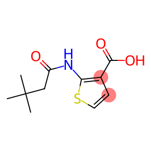 2-[(3,3-dimethylbutanoyl)amino]thiophene-3-carboxylic acid