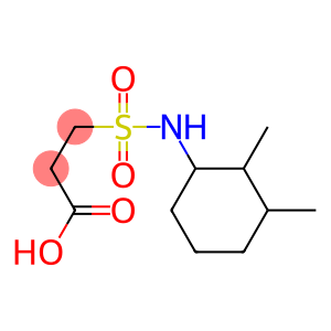 3-[(2,3-dimethylcyclohexyl)sulfamoyl]propanoic acid