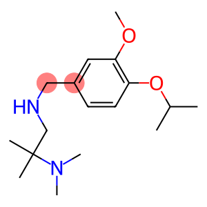 [2-(dimethylamino)-2-methylpropyl]({[3-methoxy-4-(propan-2-yloxy)phenyl]methyl})amine