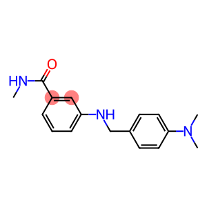 3-({[4-(dimethylamino)phenyl]methyl}amino)-N-methylbenzamide