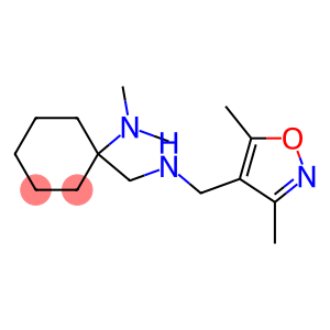 1-({[(3,5-dimethyl-1,2-oxazol-4-yl)methyl]amino}methyl)-N,N-dimethylcyclohexan-1-amine