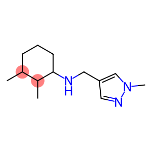 2,3-dimethyl-N-[(1-methyl-1H-pyrazol-4-yl)methyl]cyclohexan-1-amine