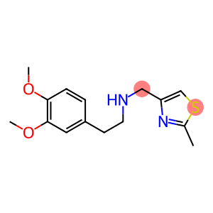 [2-(3,4-dimethoxyphenyl)ethyl][(2-methyl-1,3-thiazol-4-yl)methyl]amine