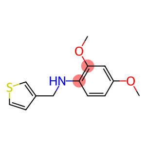 2,4-dimethoxy-N-(thiophen-3-ylmethyl)aniline