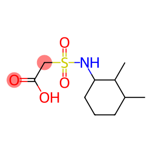 2-[(2,3-dimethylcyclohexyl)sulfamoyl]acetic acid