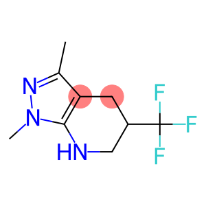 1,3-dimethyl-5-(trifluoromethyl)-1H,4H,5H,6H,7H-pyrazolo[3,4-b]pyridine