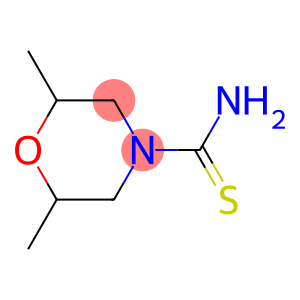 2,6-dimethylmorpholine-4-carbothioamide