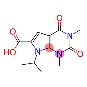 1,3-dimethyl-2,4-dioxo-7-(propan-2-yl)-1H,2H,3H,4H,7H-pyrrolo[2,3-d]pyrimidine-6-carboxylic acid