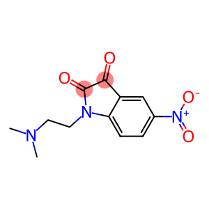 1-[2-(dimethylamino)ethyl]-5-nitro-2,3-dihydro-1H-indole-2,3-dione