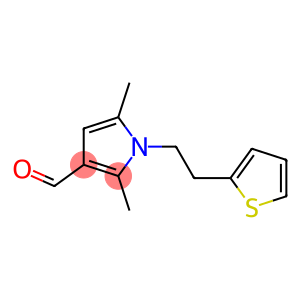 2,5-dimethyl-1-[2-(thiophen-2-yl)ethyl]-1H-pyrrole-3-carbaldehyde