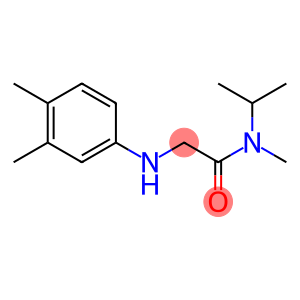 2-[(3,4-dimethylphenyl)amino]-N-methyl-N-(propan-2-yl)acetamide