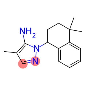 1-(4,4-dimethyl-1,2,3,4-tetrahydronaphthalen-1-yl)-4-methyl-1H-pyrazol-5-amine