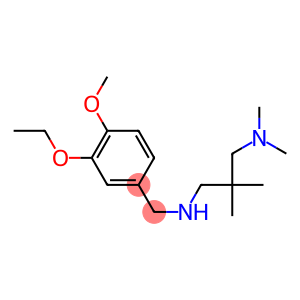 {2-[(dimethylamino)methyl]-2-methylpropyl}[(3-ethoxy-4-methoxyphenyl)methyl]amine