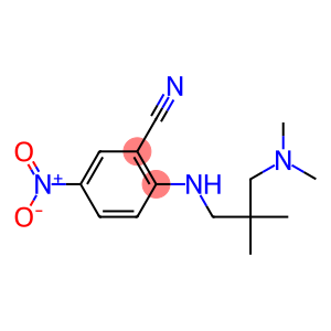 2-({2-[(dimethylamino)methyl]-2-methylpropyl}amino)-5-nitrobenzonitrile