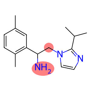 1-(2,5-dimethylphenyl)-2-[2-(propan-2-yl)-1H-imidazol-1-yl]ethan-1-amine