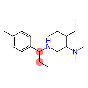 [2-(dimethylamino)-3-ethylpentyl][1-(4-methylphenyl)propyl]amine