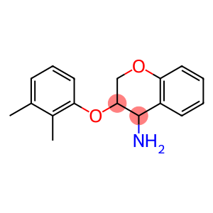 3-(2,3-dimethylphenoxy)-3,4-dihydro-2H-1-benzopyran-4-amine