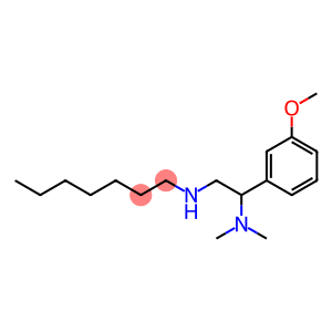 [2-(dimethylamino)-2-(3-methoxyphenyl)ethyl](heptyl)amine