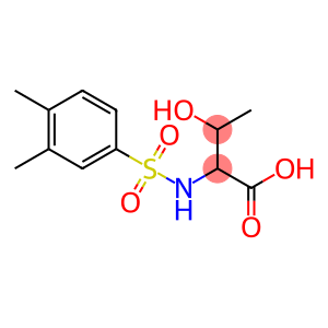 2-[(3,4-dimethylbenzene)sulfonamido]-3-hydroxybutanoic acid