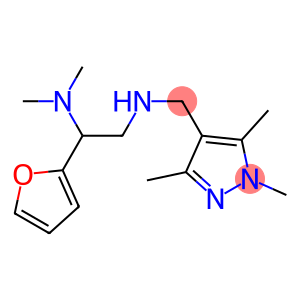 [2-(dimethylamino)-2-(furan-2-yl)ethyl][(1,3,5-trimethyl-1H-pyrazol-4-yl)methyl]amine