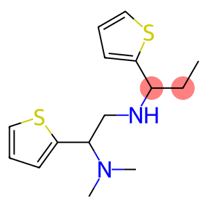 [2-(dimethylamino)-2-(thiophen-2-yl)ethyl][1-(thiophen-2-yl)propyl]amine