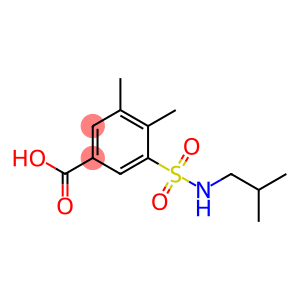 3,4-dimethyl-5-[(2-methylpropyl)sulfamoyl]benzoic acid