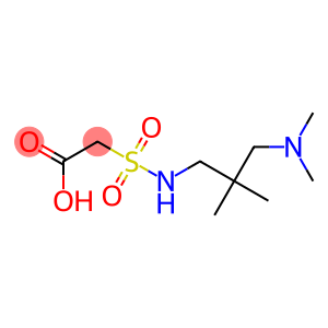 2-({2-[(dimethylamino)methyl]-2-methylpropyl}sulfamoyl)acetic acid